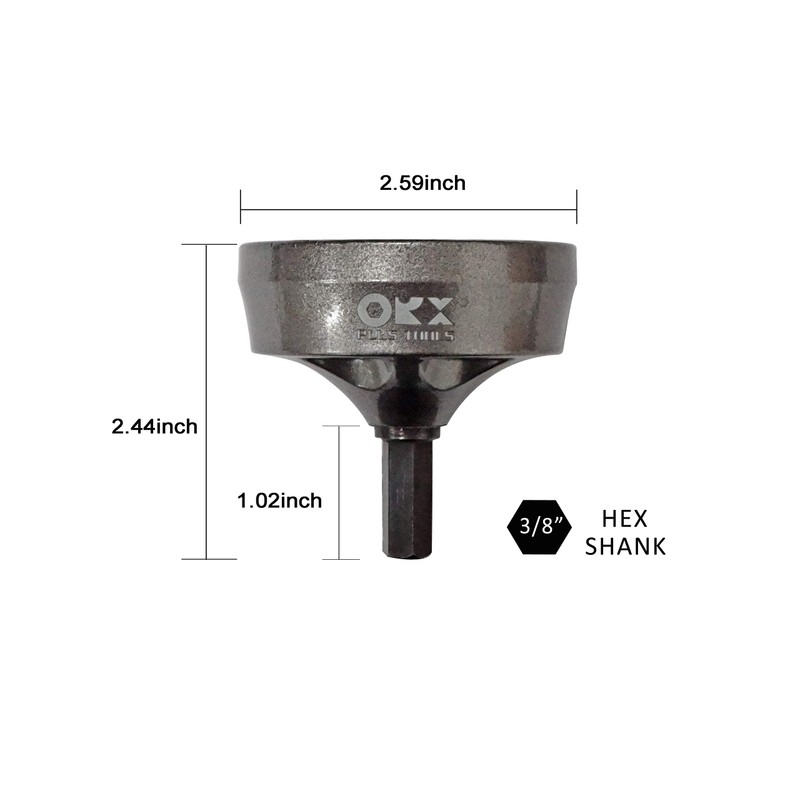 ORXPLUS TOOLS Deburring External Chamfer Tool, Tungsten blade, Deburring Drill