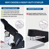 ZFYOUNG Labor-Saving Heavy Duty Stapler,240 Sheets High Capacity, Large Office