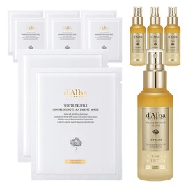 [Vegan Beauty] Dalva White Truffle Supreme Intensive Serum 100ml + Nourishing Mask 2p, 4 pieces / [비건뷰티] 달바 화이트 트러플 수프림 인텐시브 세럼 100ml + 너리싱 마스크 2p, 4개