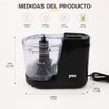 Mini Procesador Eléctrico Picador de Alimentos Compacto YOU 1.5 Tazas