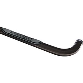 CSI Accessories SB1010B Side Bar, Oval, 3", Black - Easy Install Nerf/Step Bar for Trucks & SUVs, Slip-Resistant, Durable Powder Coat, 3-Year Warranty