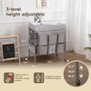 Baby Changing Table, Versatile Portable Folding Changing Table, Waterproof Diaper