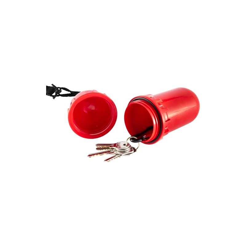Cressi Dry Box 130mm Red - Watertight Dry Box Store
