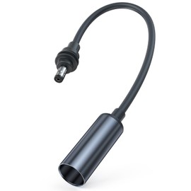 Furnique Starlink Mini DC Extension Cable 18CM, 100W Power Adapter Cord, IP68 Waterproof Female to Male Plug, Stable Power Supply Without Signal Drop, Compatible with Original Cable & Pipe Adapter