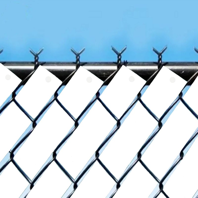Qlvily Chain Link Fence Privacy Tape, 246ft x 0.15ft Chain