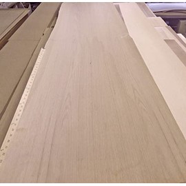 Red Oak Wood Veneer 27" x 96" with phenolic Backer (HPL Laminate Backer) 1/20th