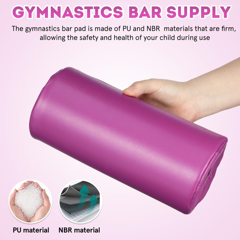 TOYANDONA Gymnastics Bar Pad Detachable, Protective Package for Gymnastics, Parallel