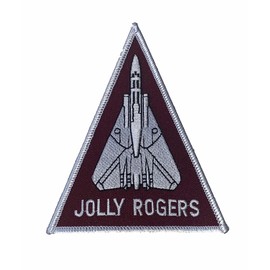 VF-84 Jolly Rogers Patch – Hook and Loop, 4.5 inch