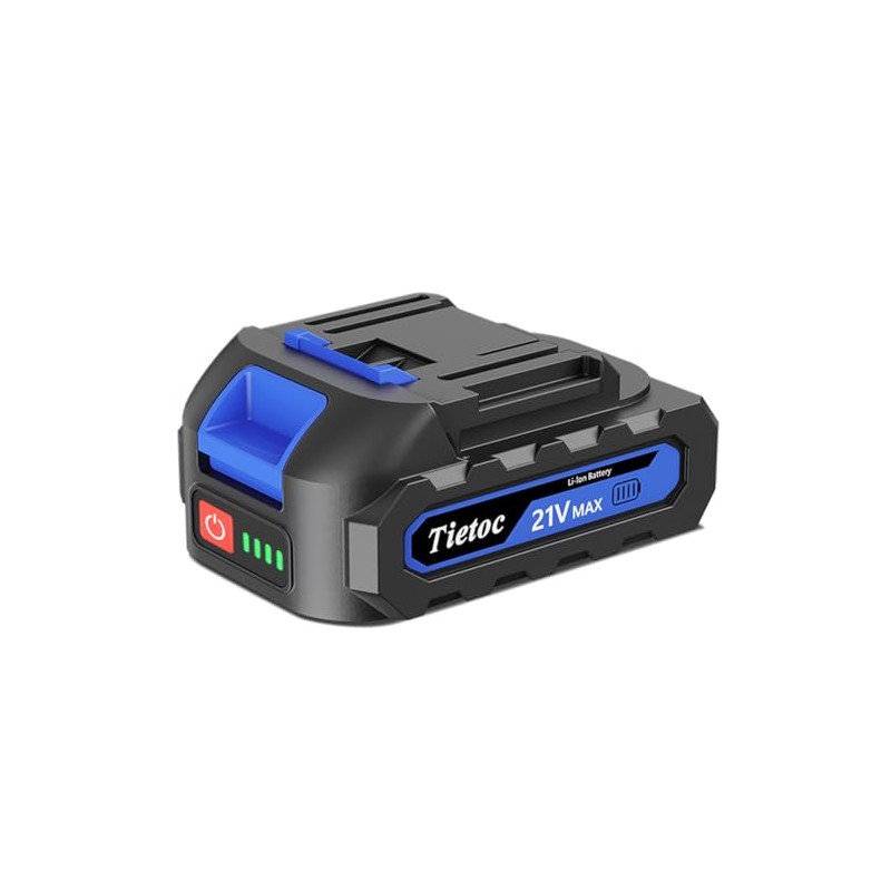 tietoc 1PCS Blue Mini Chainsaw Battery