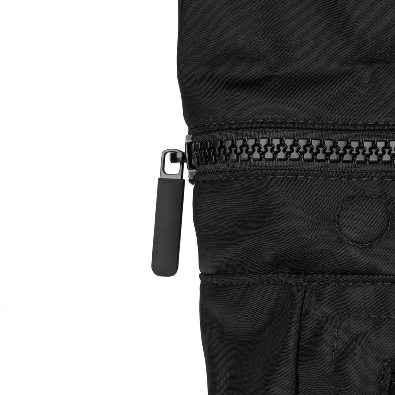ROKA London All Black Camden P Medium Recycled Nylon Rolltop