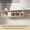 Janebert Extendable Under Shelf Storage Basket, Hanging Baskets Under Cabinet