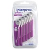 Interprox Plus Interdental Brushes Purple Maxi Pack of 6 (3