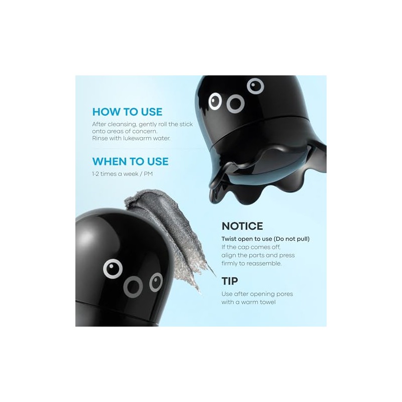 TONYMOLY Tako Pore Blackhead Scrub Stick