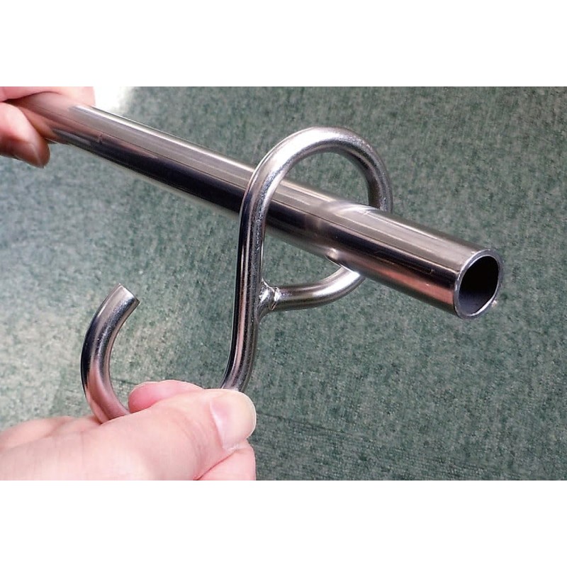 101x6.3mm S hook (stainless steel)