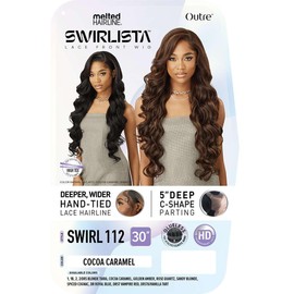 Outre Lace Front Wig - Melted Hairline - Swirlista - Swirl 112 (DRST6/VANILLA TART)