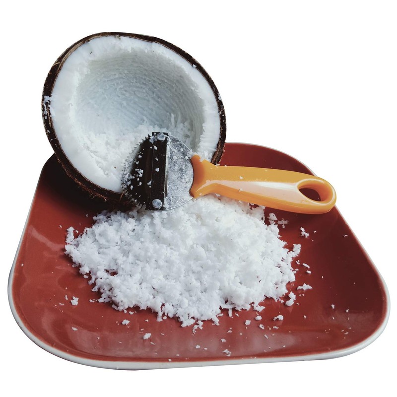 Plai Na Coconut Hand Grater Blade Slicer Shredded Scraper Coconut