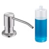 Sink Soap Dispenser Brushed Nickel, Soap Dispenser for Kitchen Sink