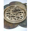 5MOONSUN5's 8.5" Hanging Brass Arabic Astrolabe Globe Maritime Navigational Astrological