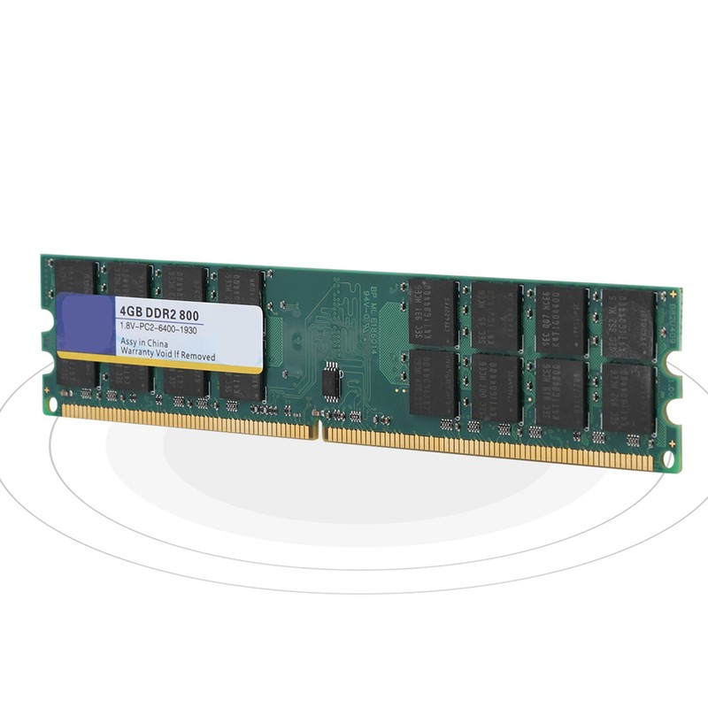 Xiede 800MHZ 4G 240pin RAM Memory Designed for DDR2 PC2-6400