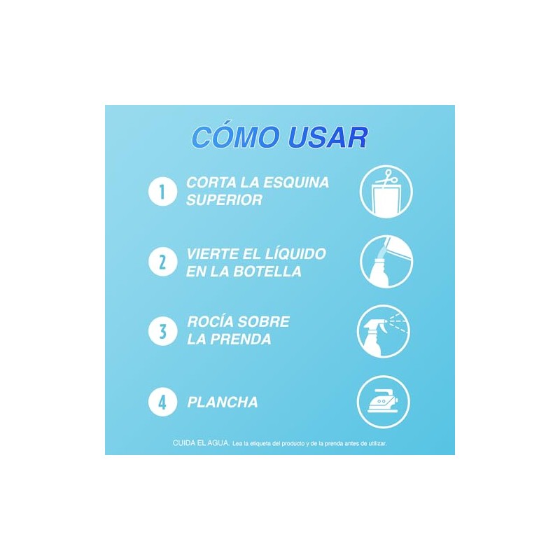 Planchytex Facilitador de Planchado Líquido Flores de Algodón Repuesto de