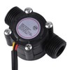 Keenso Sensor de flujo de agua DN15 G12, sensor de