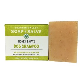 Chagrin Valley Soap & Salve - Organic Natural Dog Shampoo - Honey & Oats