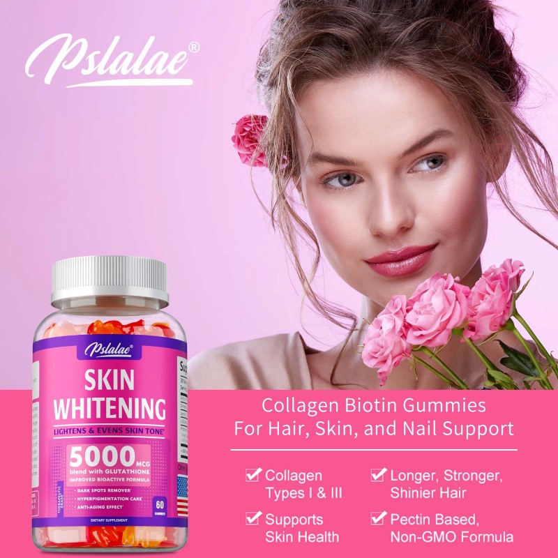 pslalae Skin Whitening - Effective Skin, Whitening, Liver Health, Brighten