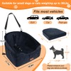 Vivifying Dog Car Seat for Small & Medium Dogs, Detachable