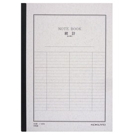 Kokuyo Statistics Notes 6 # # # # (Semi B5) 40 Sheets of – 4R