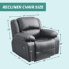 YEMYHOM 4 Pieces Stretch Recliner Slipcover Latest Jacquard Recliner Chair