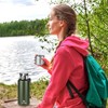 Insulated vacuum Thermo Bottle 500ml/16.9oz with cup Stainless steel coffee