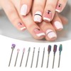 Nail Drill Bits Set Tungsten Steel Nail Art Grinding Head