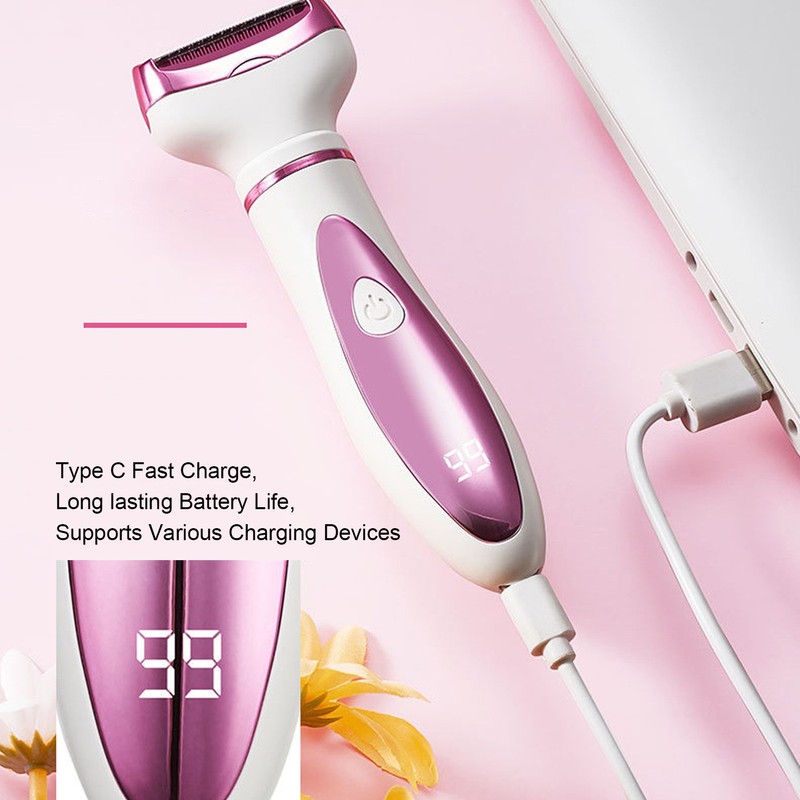 4 in 1 Cordless Bikini Trimmer Pubic Nose Eyebrow Hair