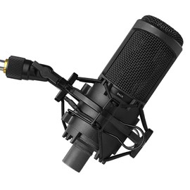 AT2020 Shock Mount, Shock Mount Stand Reduces Vibration Noise for Audio Technica AT2020 AT2035 AT4040 AT2020USB ATR2500x Condenser Mic by SUNMON