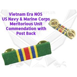 Meritorious Unit Commendation Ribbon MUC w/Bar Full Size Navy Marine Corps 1F1