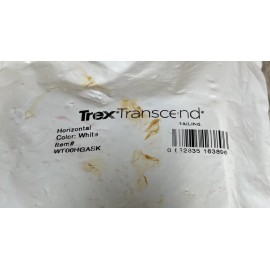 Trex Transcend Horizontal Railing Gasket WTOOHGASK White 6 Pack