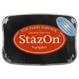 StazOn Solvent Ink Pad-Pumpkin