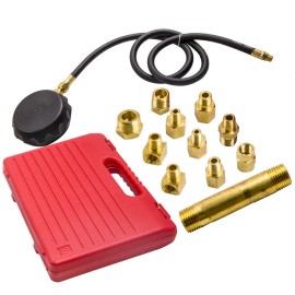BFO Oil Pressure Tester Gauge Diagnostic Auto Trans Engine Tool Set M8 M14 Fitting