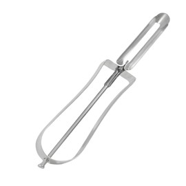 RyanDesign Professional Stainless Steel Peeler - Swivel Blade, Ergonomic Handle, Potato Eye Remover - Commercial Grade Vegetable Peeler for Potatoes, Carrots, Apples - Dishwasher Safe