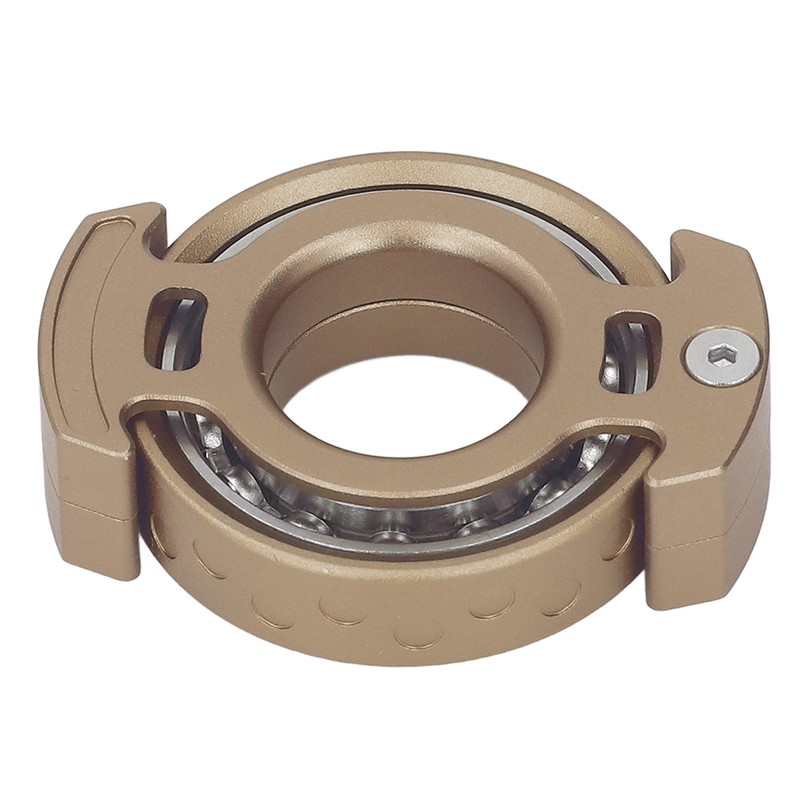 Fingertip Gyroscope Reduce Anxiety Free Rotating Metal Ring Decompression Toy