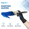 Hand-E Touch Disposable Black Nitrile Gloves X Small 100 Count