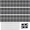 Feotech 120 PCS Solar Connectors Male & Female Panel Cable