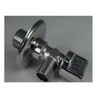 Stainless Steel Angled Water Isolating Valves Wall Mounted 1/2''X1/2''