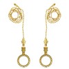 Royal Designs, Inc. Rope Wreath Finial with Fan Pull Chain,