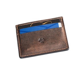 Men’s Slim Wallet | Made in USA | Minimalist Front Pocket Wallet | Full Grain Leather | Crazy Horse Brown