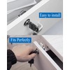 Cabinet Drawer Locks with Keys- XIEHE 138 Zinc Alloy Replacement