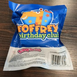 JAKKS Pacific TOYS R US Geoffrey Birthday Club Squishy Toy New Jakks Pacific