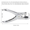 Hole Punch 7 mm Round Single Hole Punch PVC Bag