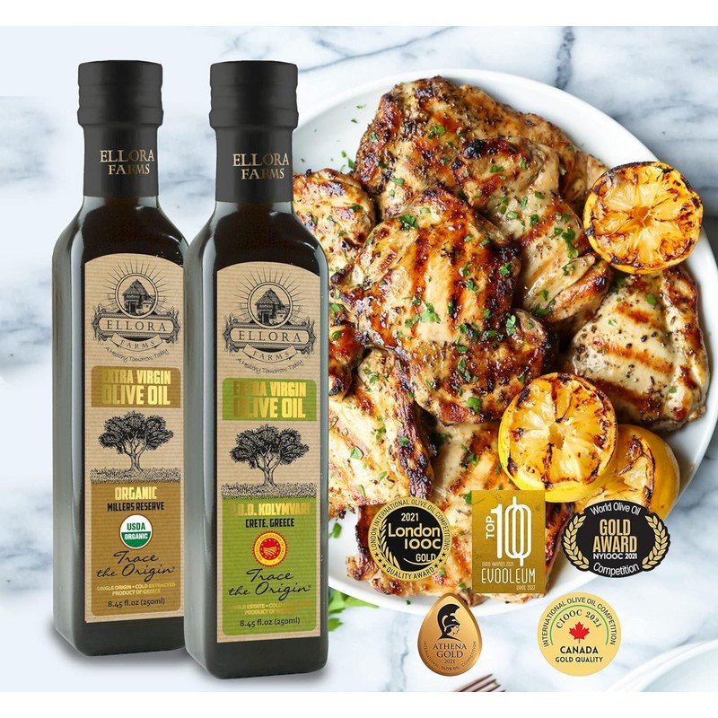 Ellora Farms, Extra Virgin Olive Oil, Organic and Single Estate