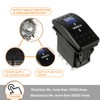 HUAREW 12 V Car Illuminated Rocker Switch, 7-Pin Toggle Switch,